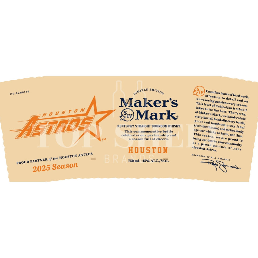 Buy Makerôs Mark Houston Astros 2025 Season Bourbon Online -Craft City