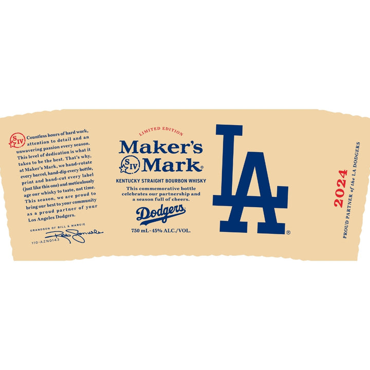 Buy Maker’s Mark LA Dodgers 2024 Limited Edition Online -Craft City