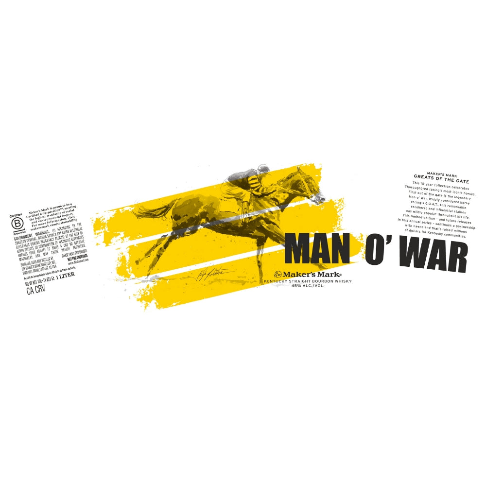 Buy Makerôs Mark Man oô War Bourbon Limited Edition Online -Craft City