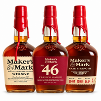 Buy Maker’s Mark Original, 46 & Cask Strength 3-Bottle Bourbon Whisky Bundle Online -Craft City