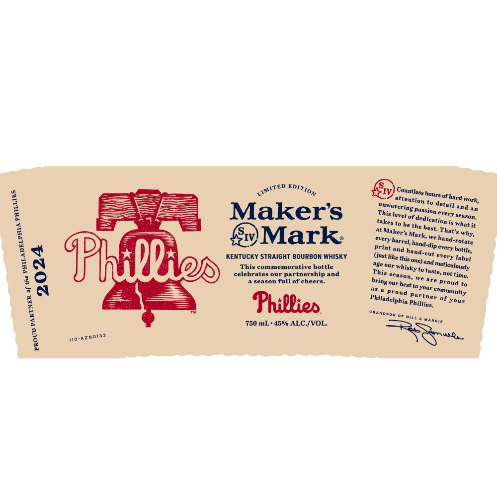 Buy Makerôs Mark Philadelphia Phillies Straight Bourbon 2024 Release Online -Craft City