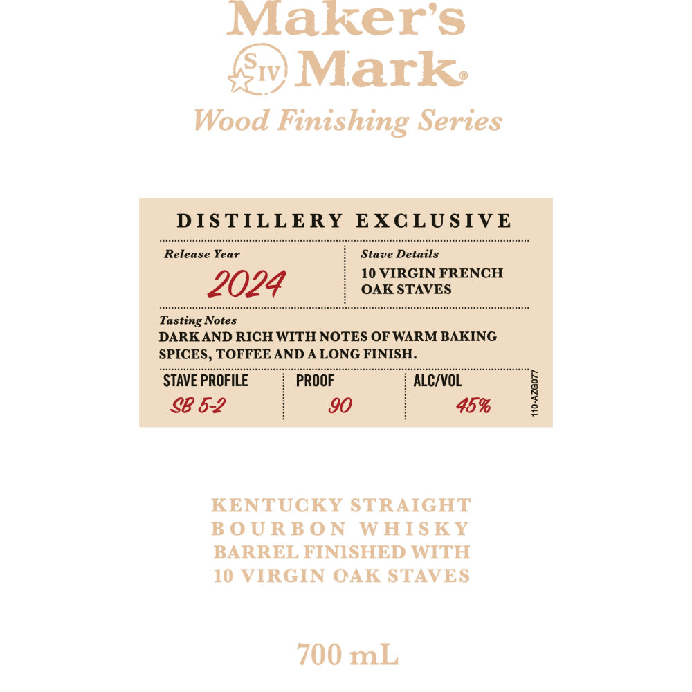 Buy Maker’s Mark Wood Finishing Series 2024 Limited Release: Stave Profile SB 5-2 Online -Craft City