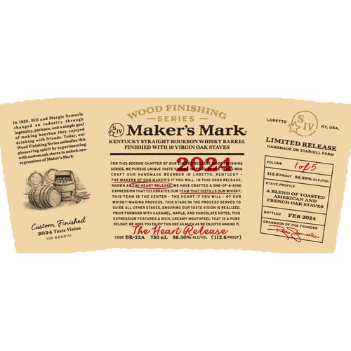 Buy Makerôs Mark Wood Finishing Series 2024 The Heart Release Online -Craft City