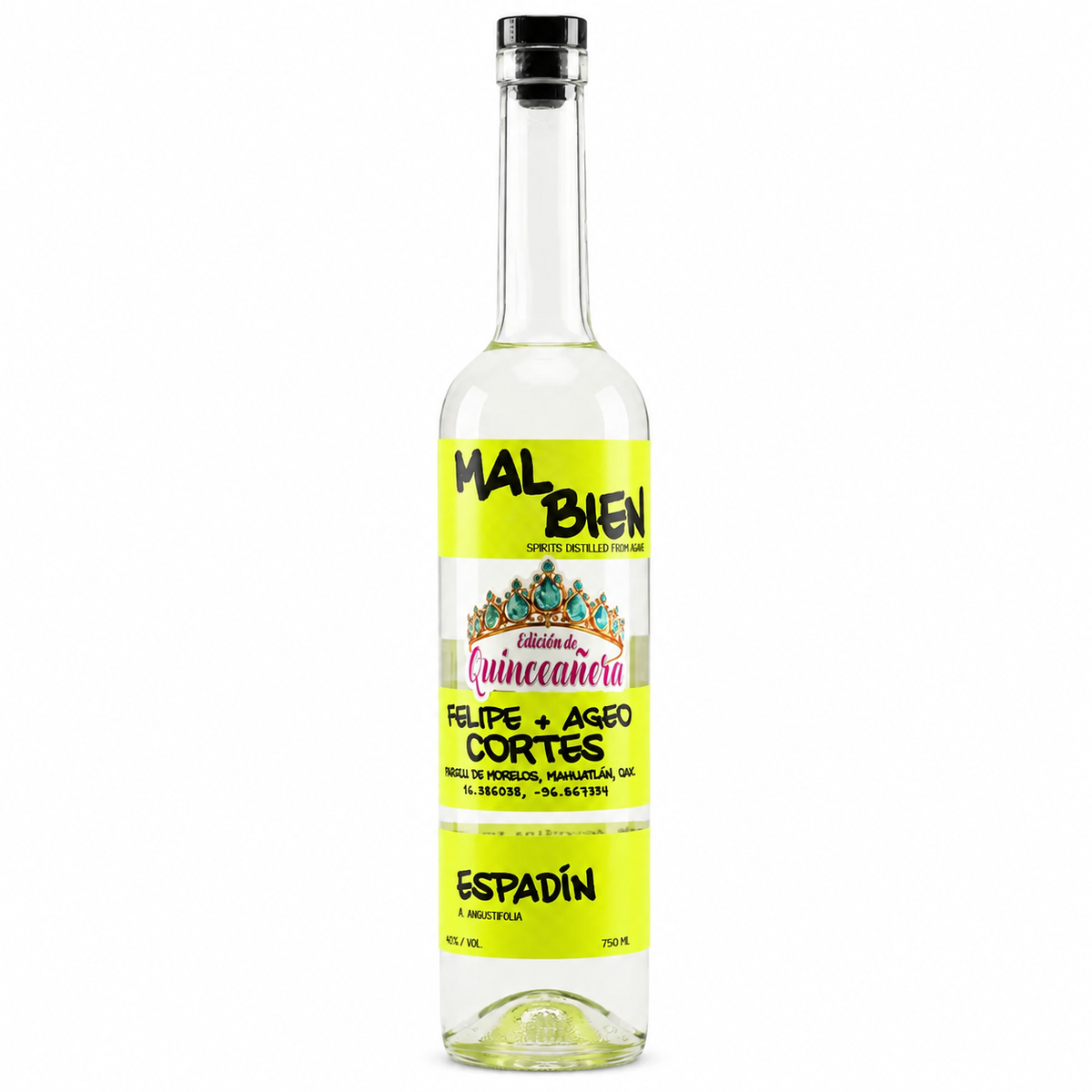 Buy Mal Bien Espadín Edición de Quinceañera Mezcal Online -Craft City