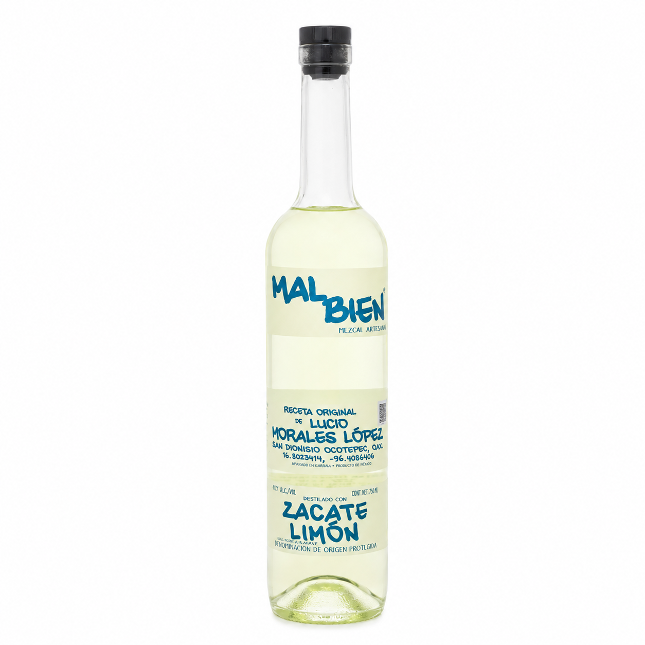 Buy Mal Bien Zacate Limón Morales Mezcal Online -Craft City