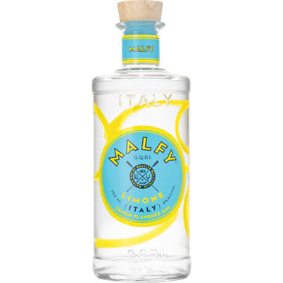Buy Malfy Lemon Flavored Gin Limone Di Amalfi 82 W/ 2 Glasses 750ML Online -Craft City