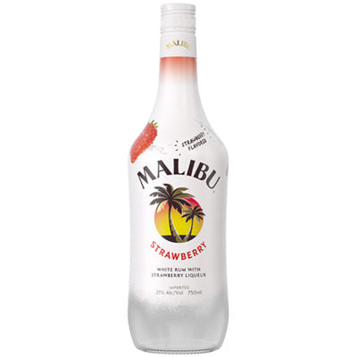 Buy Malibu Strawberry Flavored Rum 42 750ML Online -Craft City