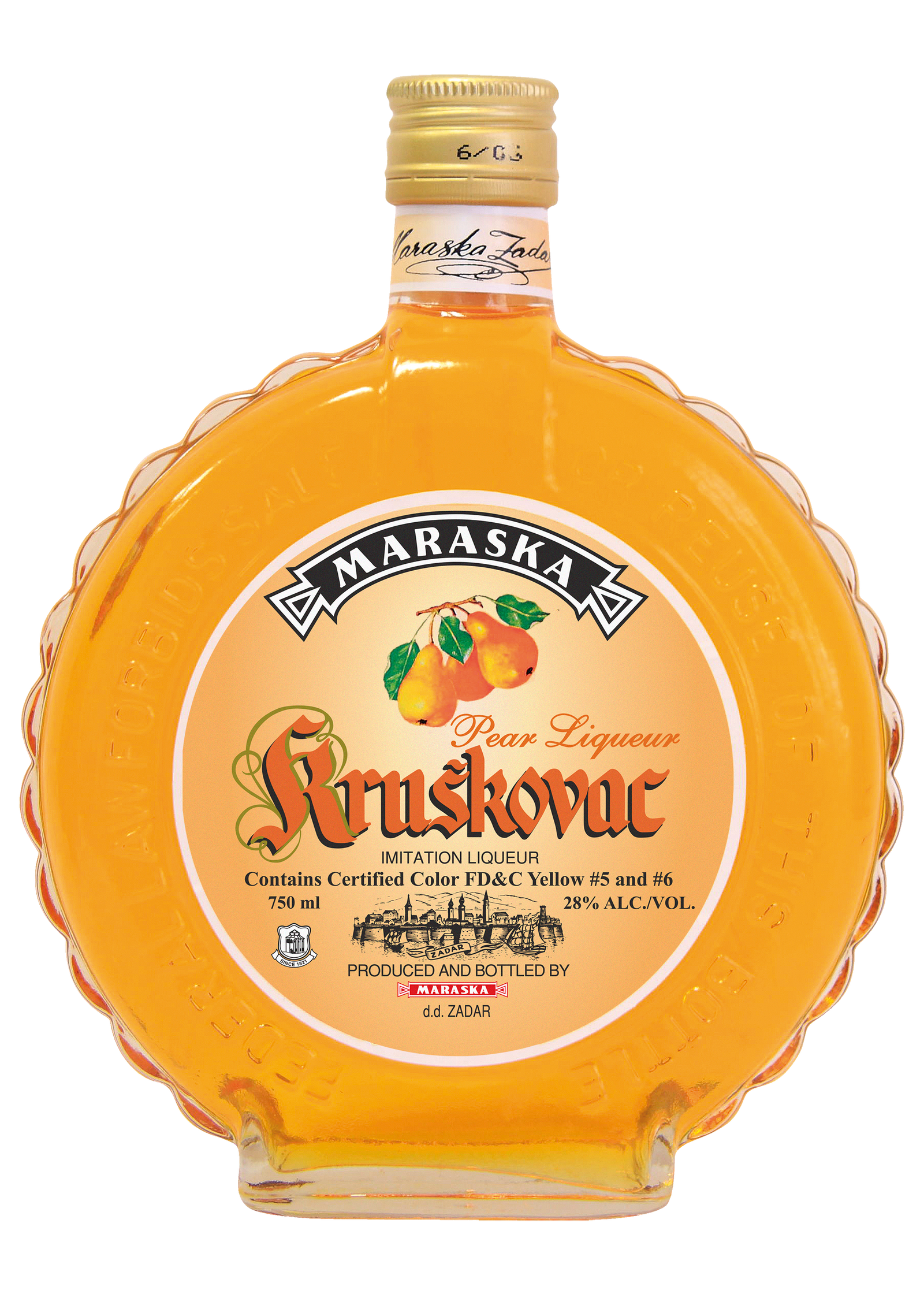 Buy Maraska Liqueur Kruskovac Pr Rd Bottle 750ML Online -Craft City