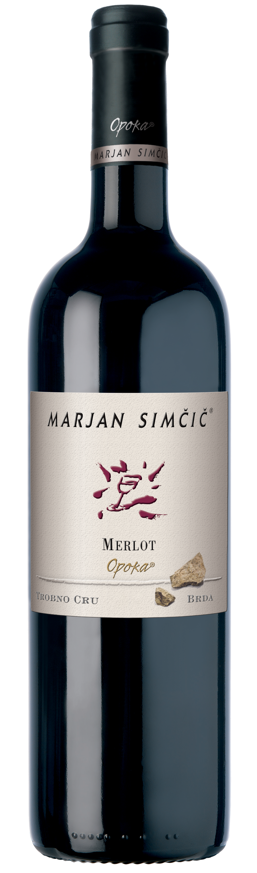 Buy Marjan Simcic Merlot Opoka 19 750ML Online -Craft City