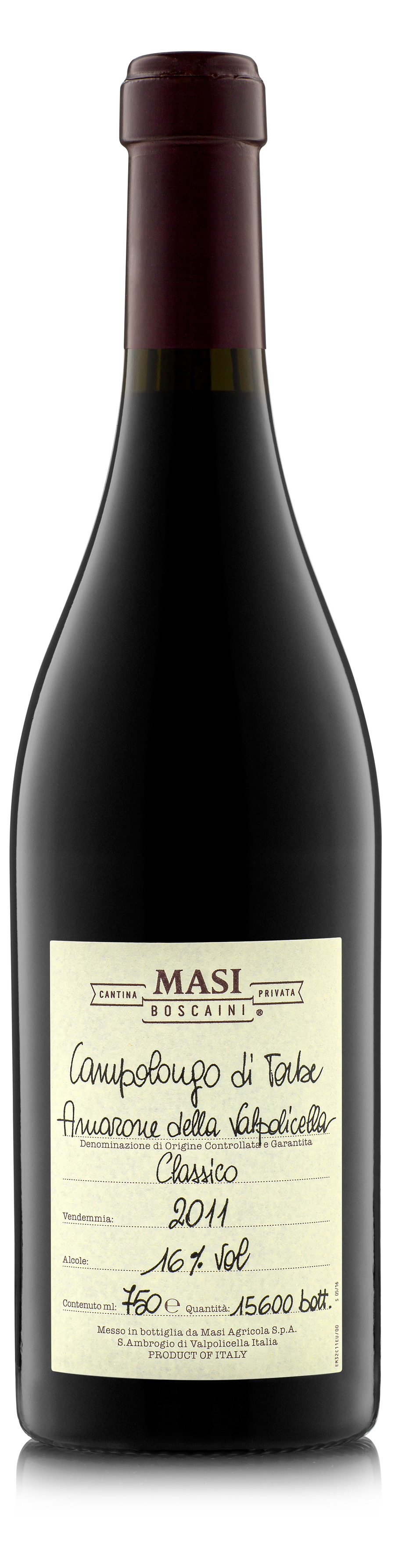 Buy Masi Amarone Campolongo 15 750ML Online -Craft City