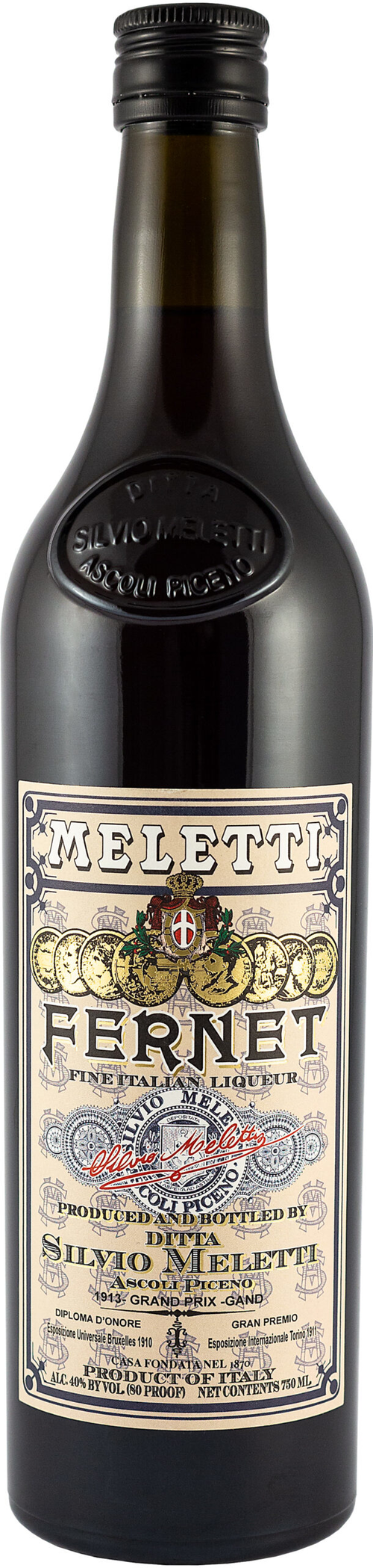 Buy Meletti Fernet 750ML Online -Craft City