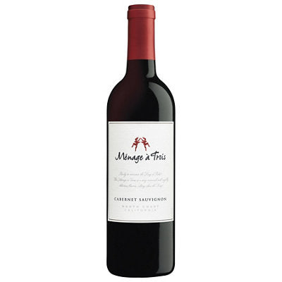 Buy Menage A Trois Cabernet Sauvignon North Coast 750ML Online -Craft City