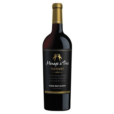 Buy Menage A Trois Dark Red Blend Midnight California 750ML Online -Craft City
