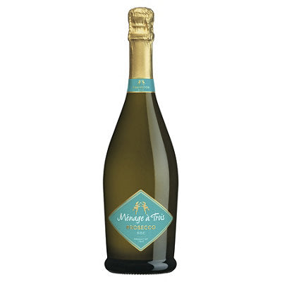 Buy Menage A Trois Prosecco Extra Dry 750ML Online -Craft City