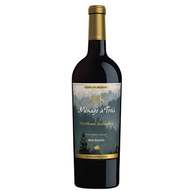 Buy Menage A Trois Red Blend Northern Seduction Limited Release Columbia Valley 750ML Online -Craft City
