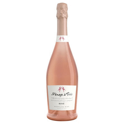 Buy Menage A Trois Sparkling Rose Italy 750ML Online -Craft City