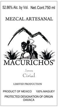 Buy Mezcal, Cirial Artesanal Online -Craft City