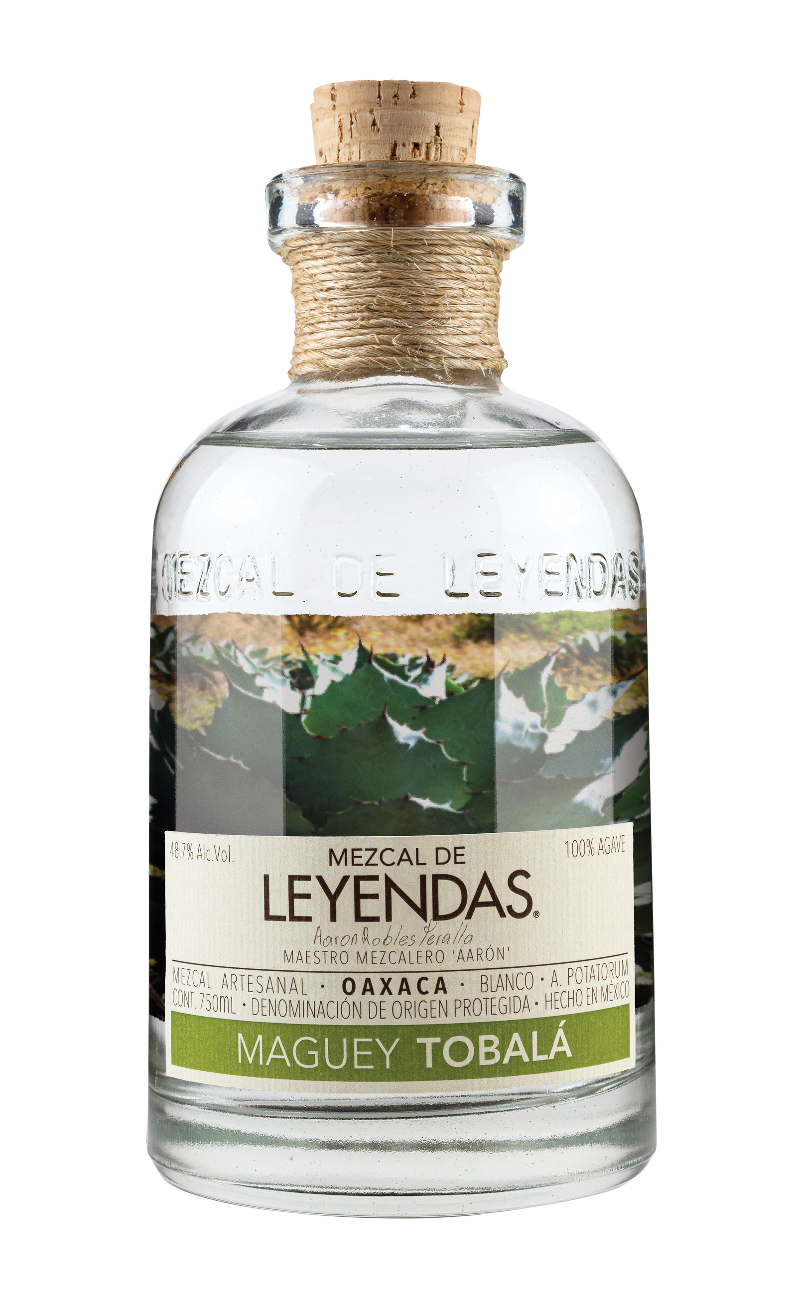Buy Mezcales Leyenda Mezcal Oax Tob 750ML Online -Craft City