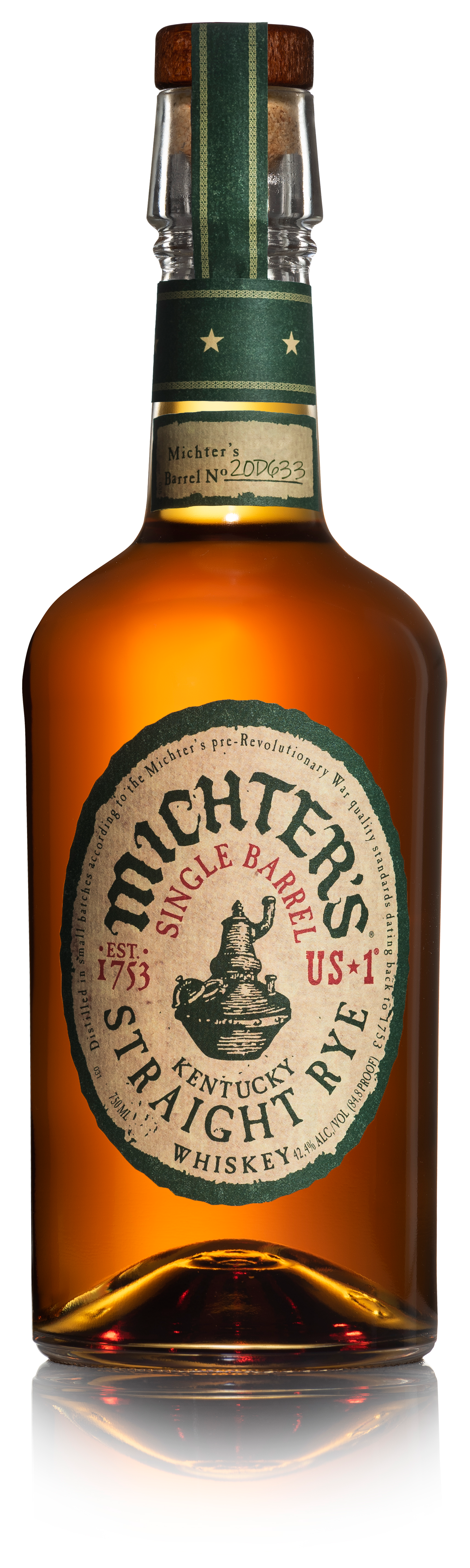 Buy Michters US1 Single Barrel Straight Rye 750ML Online -Craft City