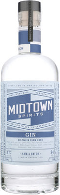 Buy Midtown Spirits Dry Gin Small Batch 94 750ML Online -Craft City