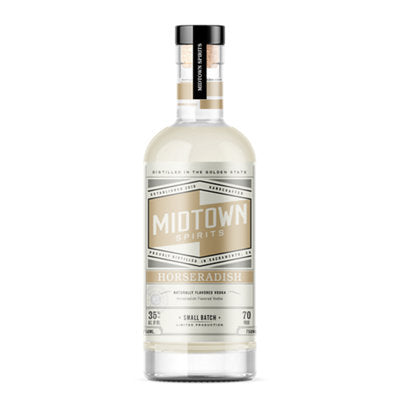 Buy Midtown Spirits Vodka Horseradish Flavored 70 750ML Online -Craft City