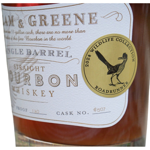 Buy Milam & Greene Roadrunner Single Barrel Bourbon Online -Craft City