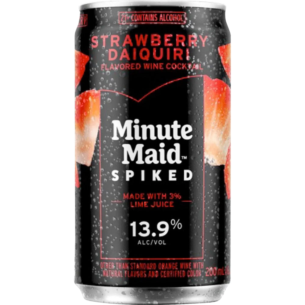 Buy Minute Maid Spiked Strawberry Daiquiri Canned Cocktail 4pk Online -Craft City