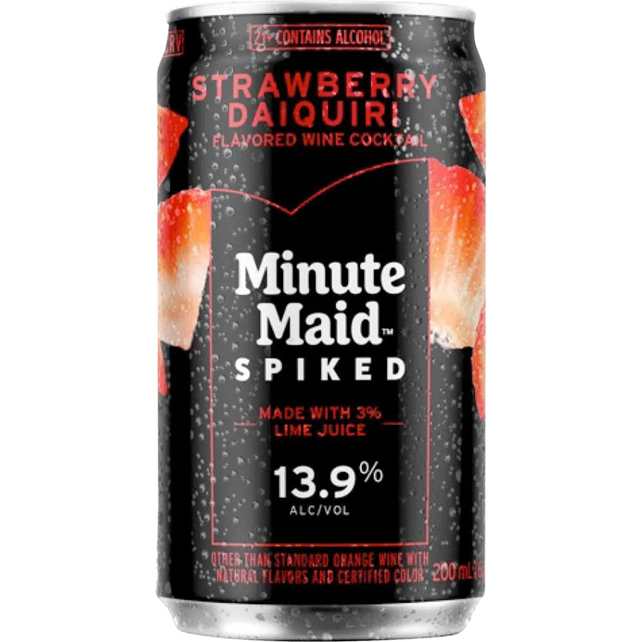 Buy Minute Maid Spiked Strawberry Daiquiri Canned Cocktail 4pk Online -Craft City