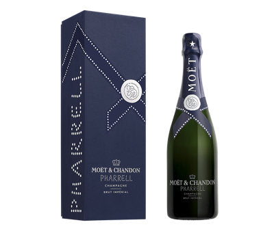 Buy Moet & Chandon Champagne Brut Imperial Pharrell W/ Gift Box 750ML Online -Craft City