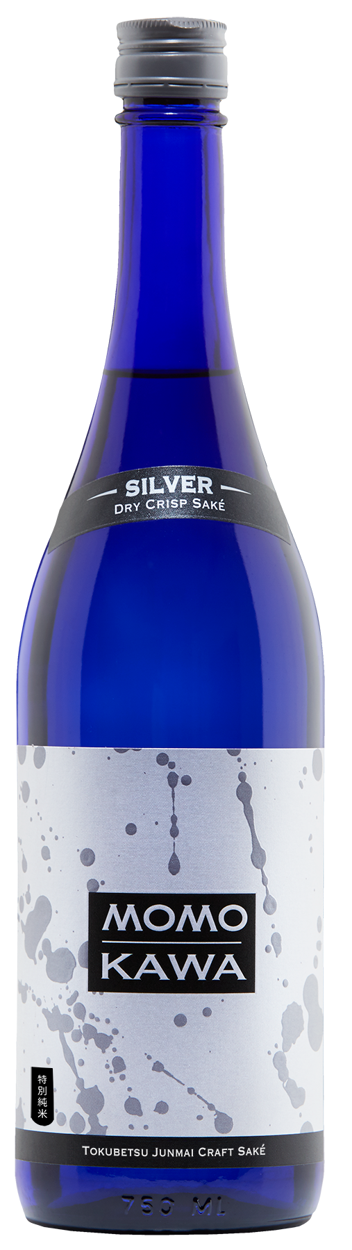 Buy Momokawa Sake Silver Tan Junmai 1023 750ML Online -Craft City