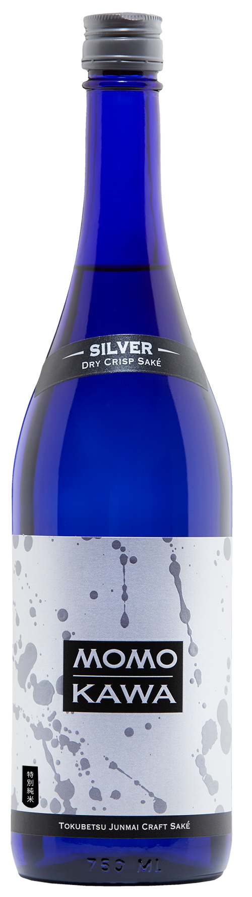 Buy Momokawa Sake Silver Tan Junmai 1023 750ML Online -Craft City