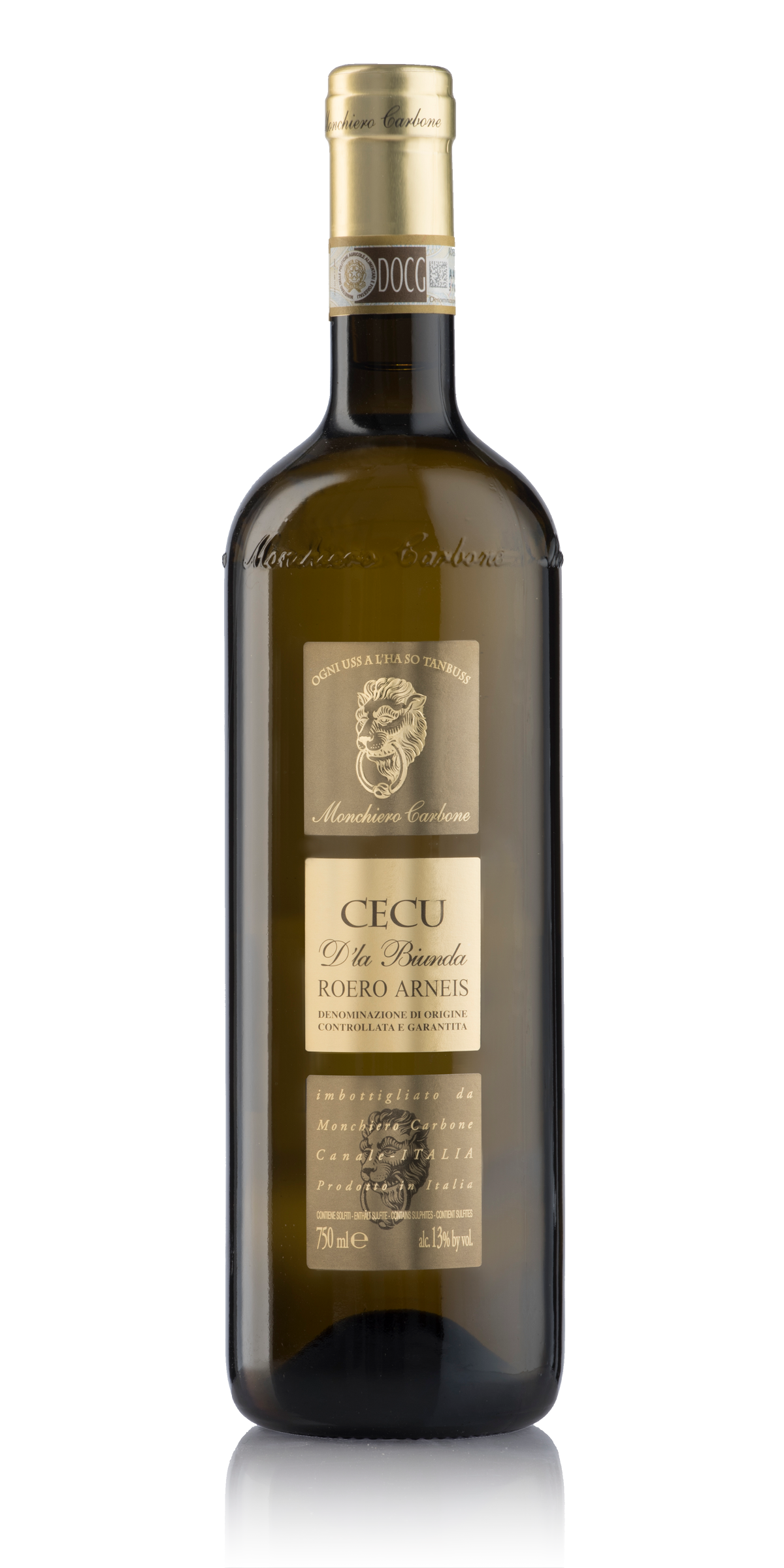 Buy Monchiero Carbone Arneis Cecu 22 750ML Online -Craft City