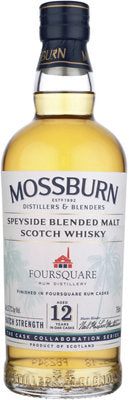 Buy Mossburn Blended Malt Scotch Batch Strength Finished In Foursquare Rum Casks 12 Yr 115.4 750ML Online -Craft City