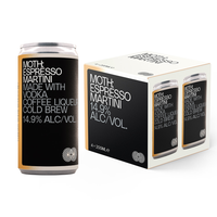 Buy Moth Drinks Espress Martini Can 6/4 200ML Online -Craft City