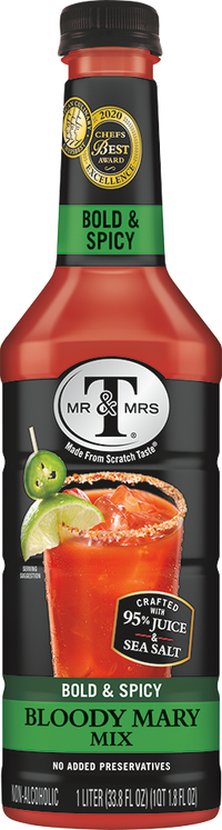 Buy Mr & Mrs T Bold N Spicy Bloody Mary Plastic 1L Online -Craft City
