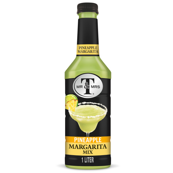 Buy Mr & Mrs T Pineapple Margarita Mix Plastic 1L Online -Craft City