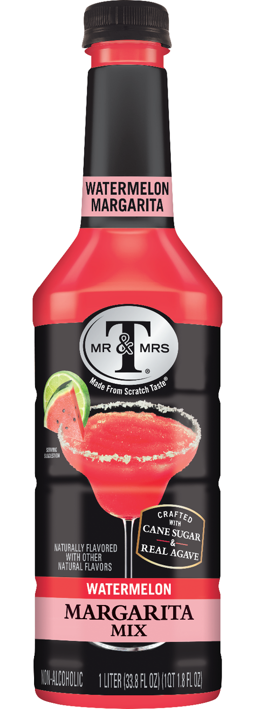 Buy Mr & Mrs T Watermelon Margarita Sugar Cane Plastic 1L Online -Craft City