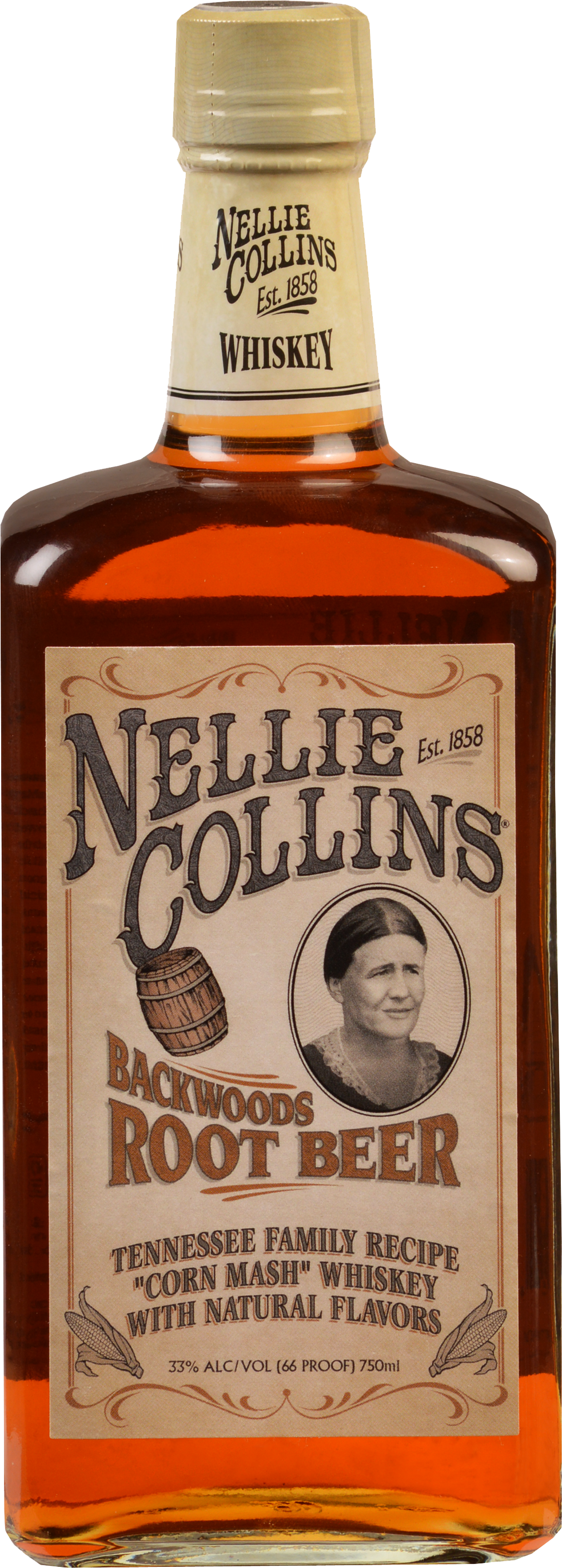 Buy Nellie Collins Whiskey Backwoods Root Beer 750ML Online -Craft City