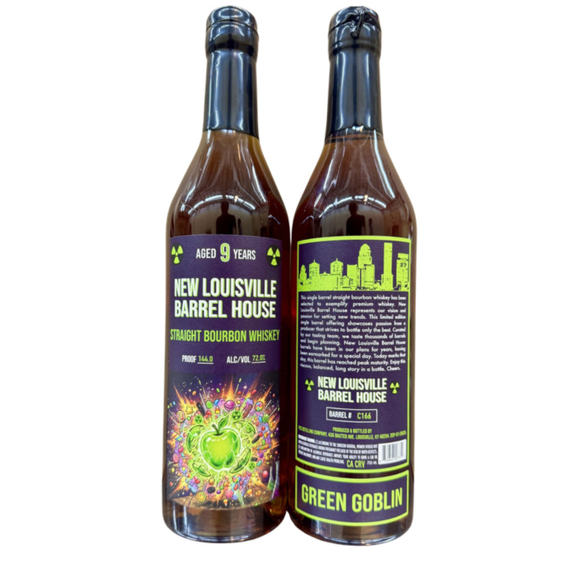 New Louisville 9 Yr Bourbon C166 "GREEN GOBLIN"