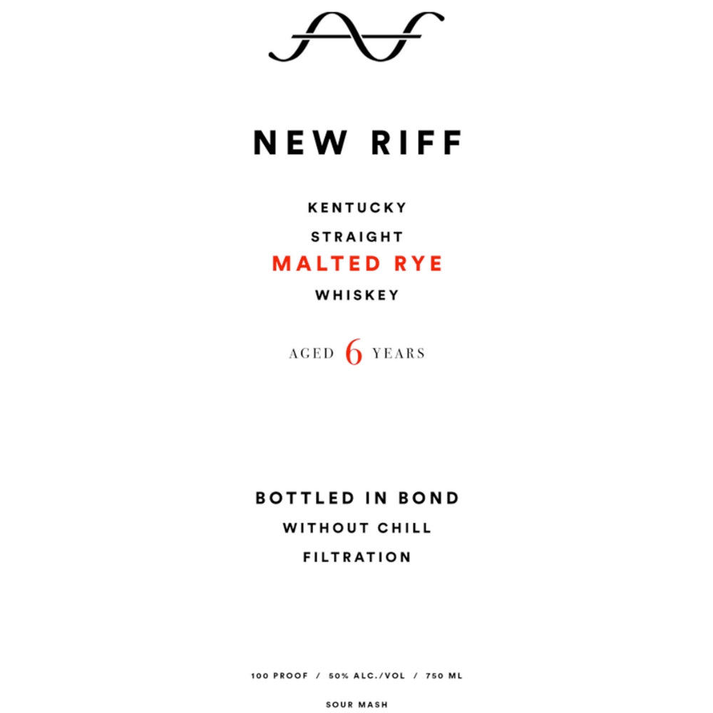 Buy New Riff 6 Year Old Bottled in Bond Malted Rye Whiskey Online -Craft City