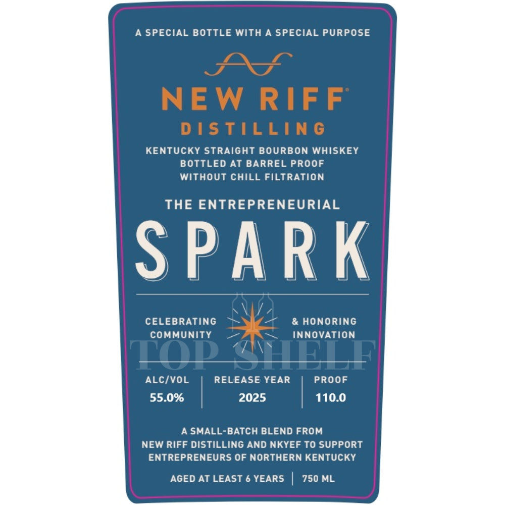 Buy New Riff The Entrepreneurial Spark Bourbon Online -Craft City