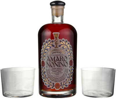 Buy Nonino Amaro Quintessentia 70 W/ 2 Tumblers 750ML Online -Craft City