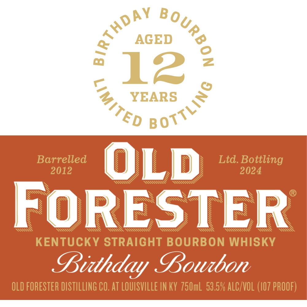 Buy Old Forester Birthday Bourbon 2024 Release Online -Craft City