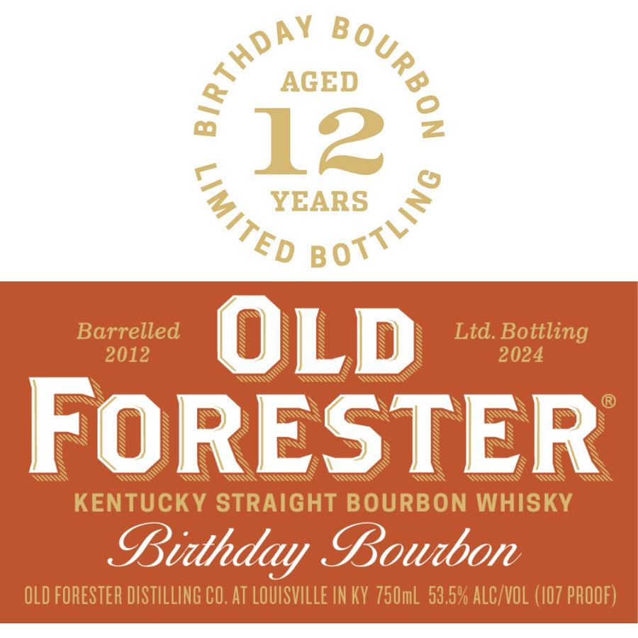 Buy Old Forester Birthday Bourbon 2024 Release Online -Craft City