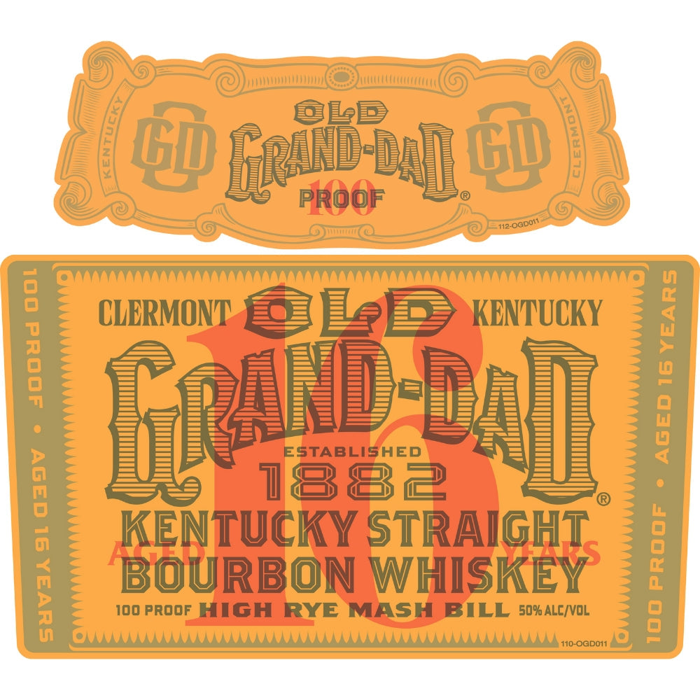 Buy Old Grand-Dad 16 Year Old Straight Bourbon Online -Craft City