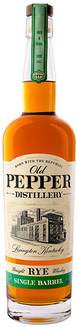 Buy Old Pepper Rye Barrel Proof 750ML Online -Craft City