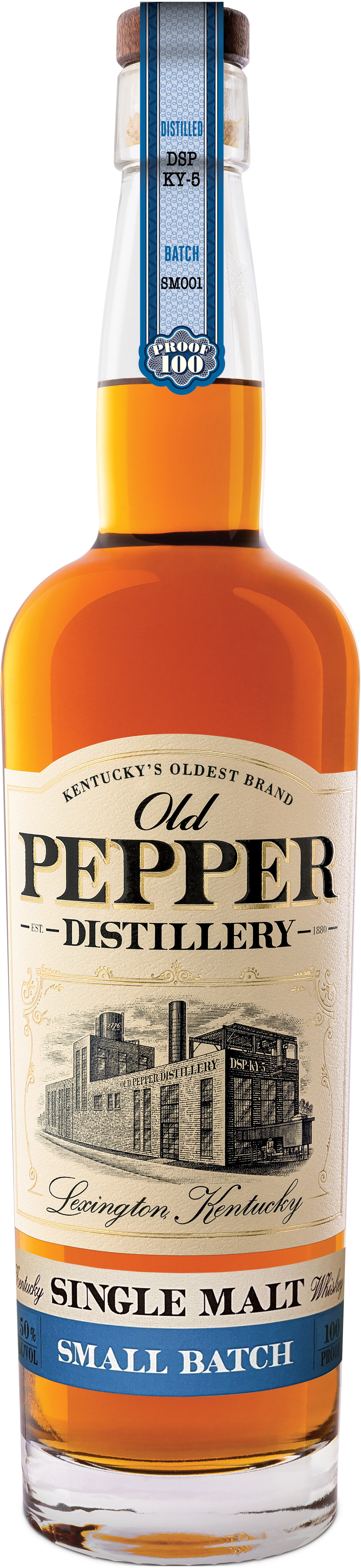Buy Old Pepper Whiskey Malt Small Batch 750ML Online -Craft City