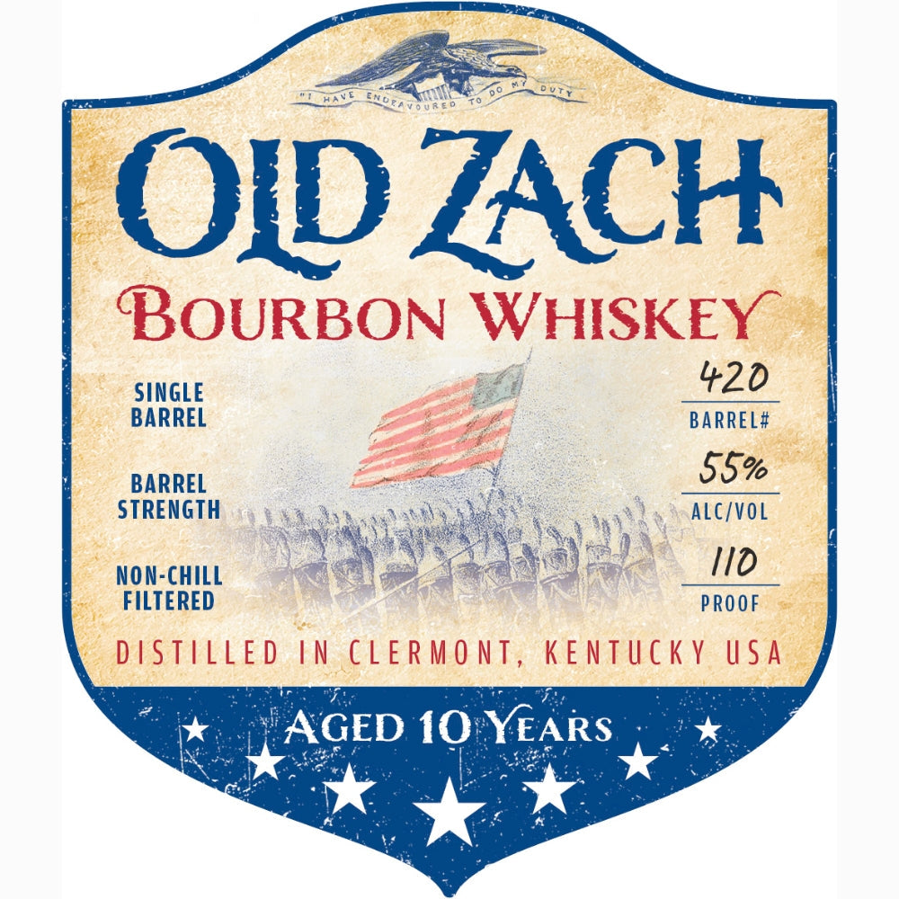 Buy Old Zach 10 Year Old Bourbon Whiskey Online -Craft City