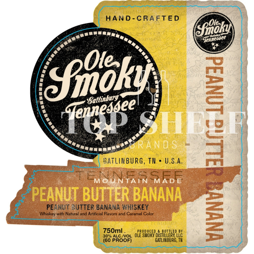 Buy Ole Smoky Peanut Butter Banana Whiskey Online -Craft City