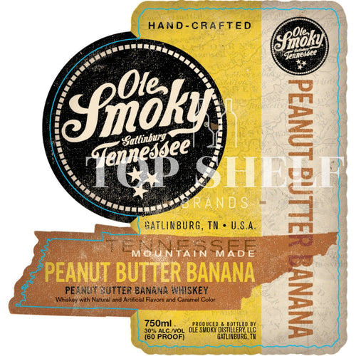 Buy Ole Smoky Peanut Butter Banana Whiskey Online -Craft City